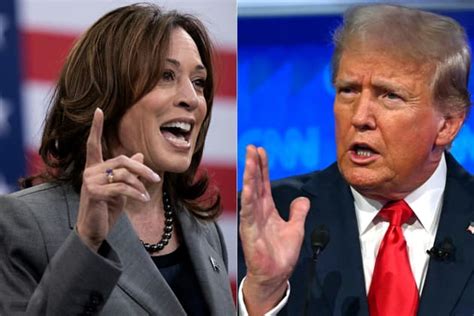 Kamala Harris Face Donald Trump La Candidate D Mocrate Poursuit Sa