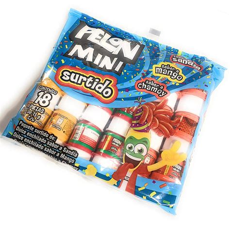 Tamarind Candy Flavor Mini Pelon Pelo Rico Dulce De Tamarindo With Mangochamoy Watermelon 13