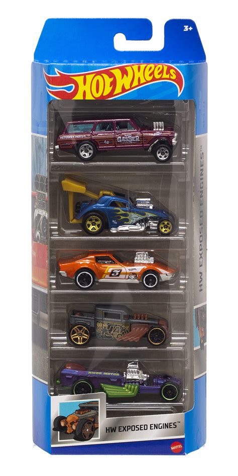 Hot Wheels Hw Car Pack Exposed Engines Playone