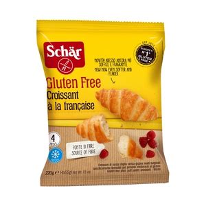 SCHÄR Croissant con mantequilla elaborados sin gluten 220 g Alcampo