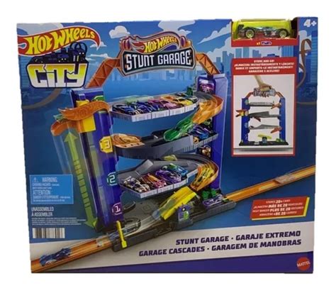 Pista Hot Wheels City Rubo Beasts Garagem De Manobras Mattel