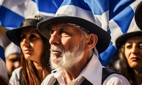 Pessoas Israelenses Marchando Na Rua Pedindo Paz Judeus Contra A Guerra