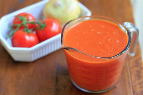 Homemade Tomato Puree Girl Gone Gourmet