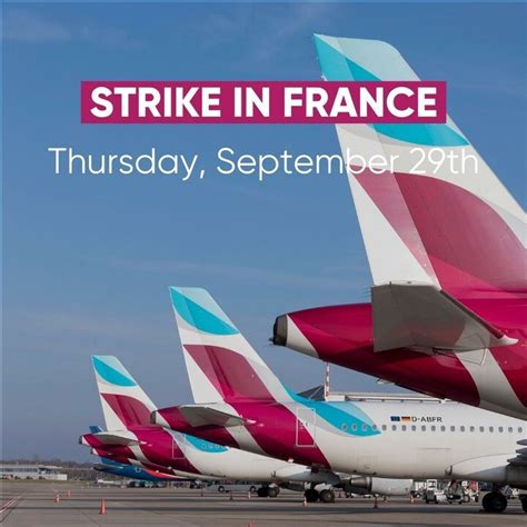 Eurowings On Twitter Due To A Planned Air Traffic Controllers Strike