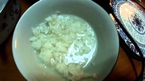 Chinese Fermented Sweet Rice Jiu Niang Youtube