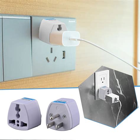 Packs Universal Travel Plug Adapter Uk To Us Plug Adapters European