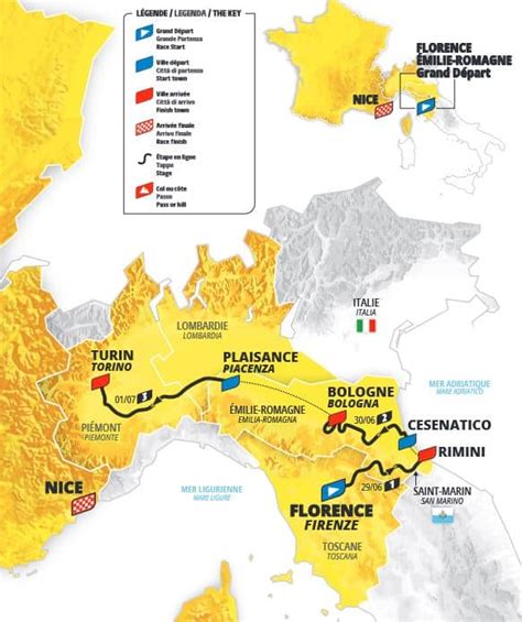 Le Tour de France 2024 partira pour la première fois d Italie et s