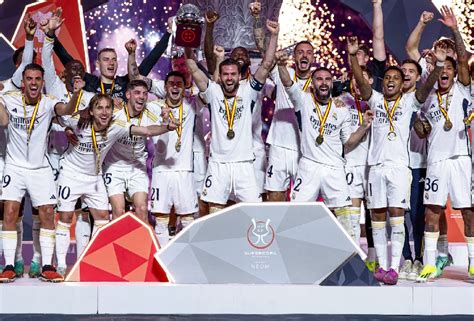 Real Madrid Gole Al Fc Barcelona Y Se Coron Campe N De La Supercopa