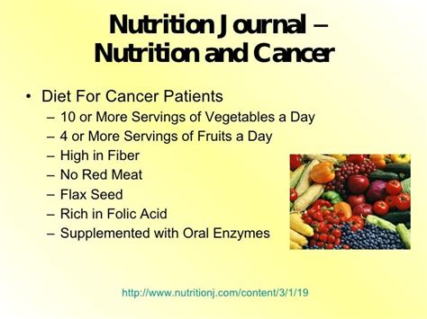 Nutrition & Cancer 