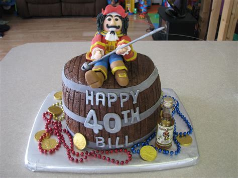 Captain Morgan Cake Cake Decorating Cake Cakes For Men