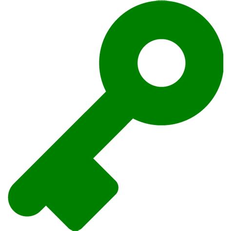 Key Icon Png Green