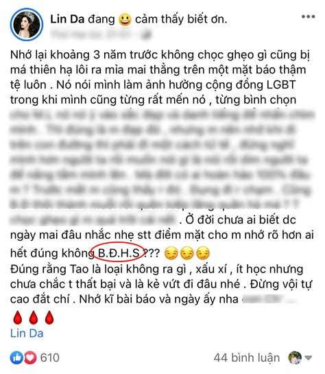 Hot girl chuyển giới Linda bóc phốt một nhân vật từng nói xấu mình cách đây 3 năm Hoài Sa