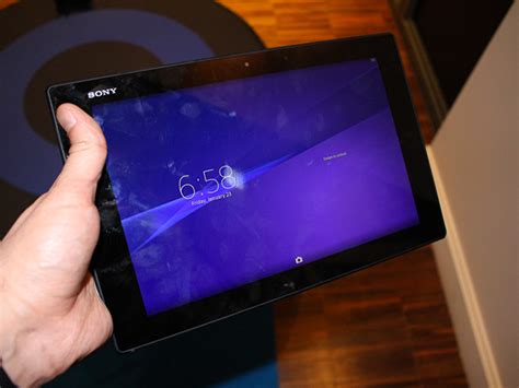 Prise En Main De La Sony Xperia Tablet Z