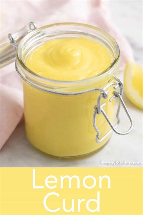 This Easy Homemade Lemon Curd From Preppy Kitchen Needs Only Four