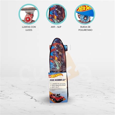 Skateboard HOT WHEELS 22 para Niños PENNY Cuzka