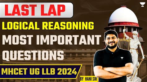 Last Lap Logical Reasoning Marathon Most Important Questions