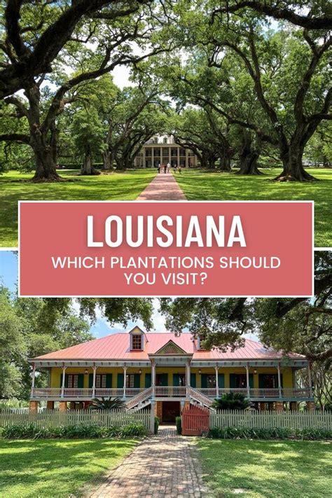 Which plantations should you visit in Louisiana? - Urbaine City