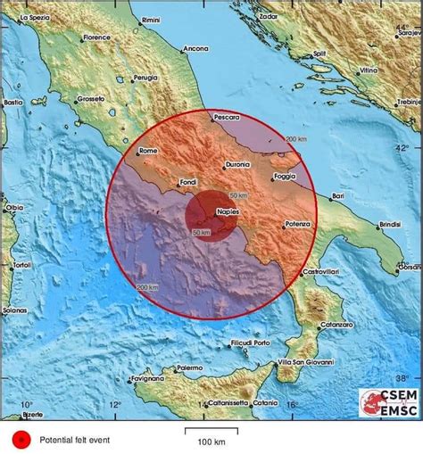 Nuova Forte Scossa Di Terremoto Ai Campi Flegrei Avvertita Anche A