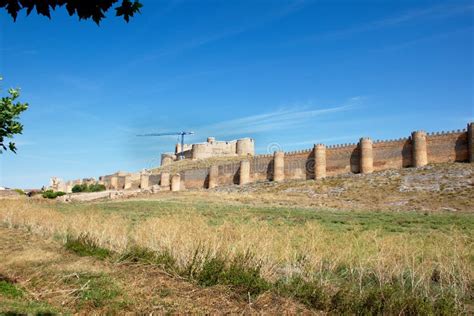 View Of The Castle Of The Village Of Berlanga De Duero Province Of