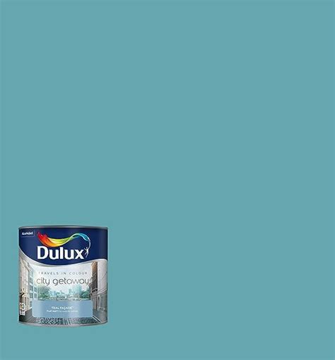 Dulux Travels In Colour Flat Matt Paint 2 5 L Teal Facade Amazon