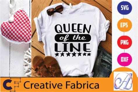 Bowling Svg Design Queen Of The Lines Graphic By Art Line Creative