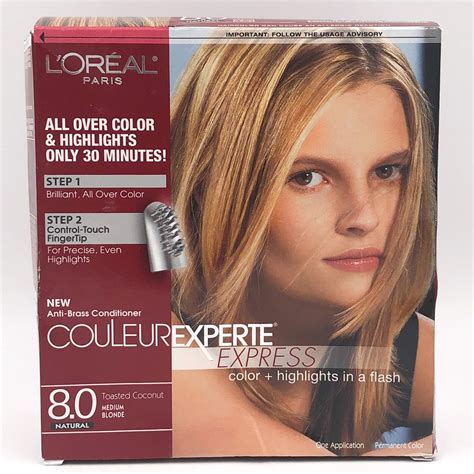 Loreal Hair Color Highlights 80 Medium Blonde Couleur Experte