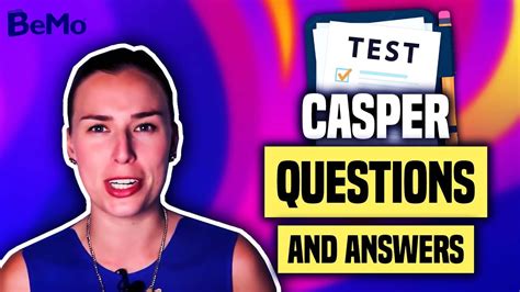 Casper Questions And Answers Bemo Academic Consulting Bemo Bemore