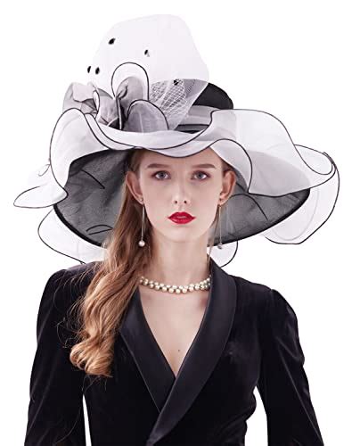 Best Black And White Derby Hats