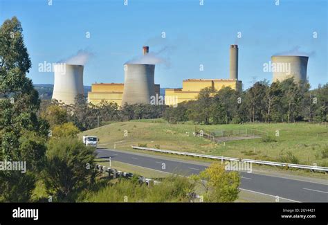 A Huge Dredger Extracts Coal From The Open Cut Mine At Yallourn Power Station In The Latrobe