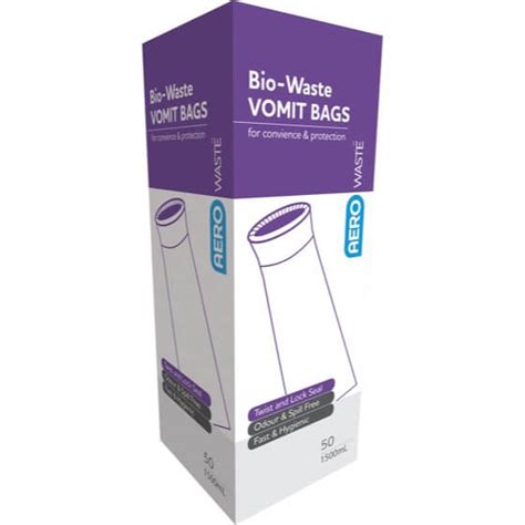 Bio Waste Vomit Bag 1500ml Box50 Emergency First Aid Productsemergency