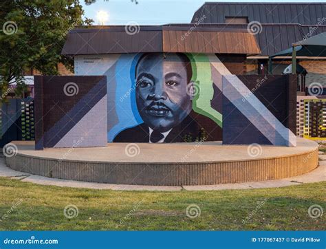 Doctor Martin Luther King Jr. Mural at the Martin Luther King Community ...