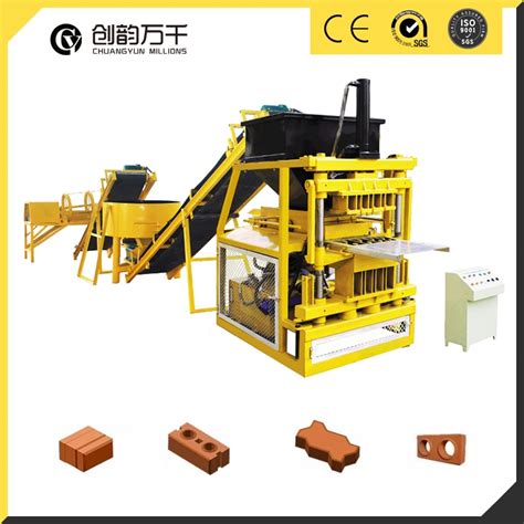 Cy4 10 Automatic Eco Brava Soil Interlocking Brick Molding Machine