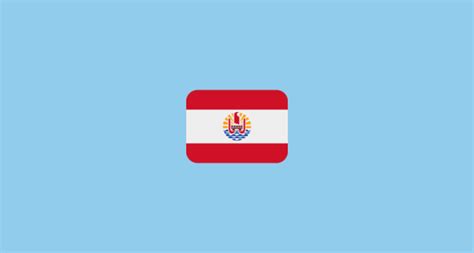 Bandeira Polinésia Francesa Emoji on Twitter Twemoji 2 0