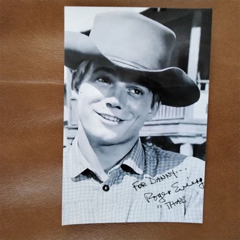 Roger Ewing SIGNED Photo Movie TV Actor 60s TV Series "Gunsmoke" Thad