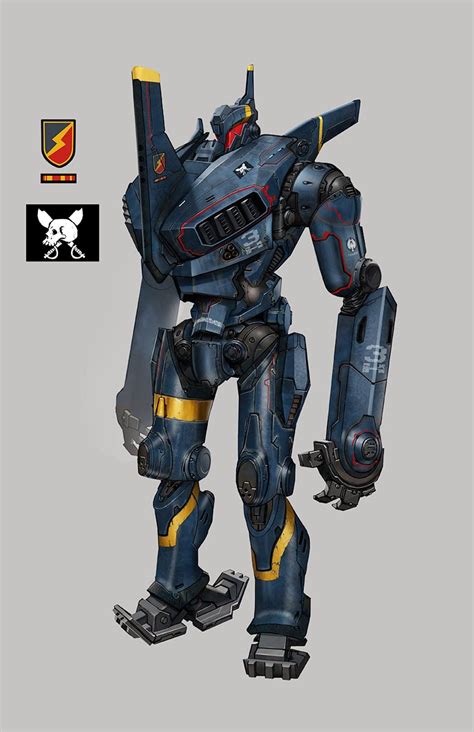 Pacific Rim Early Jaeger Designs For Coyote Tango Crimson Typhoon