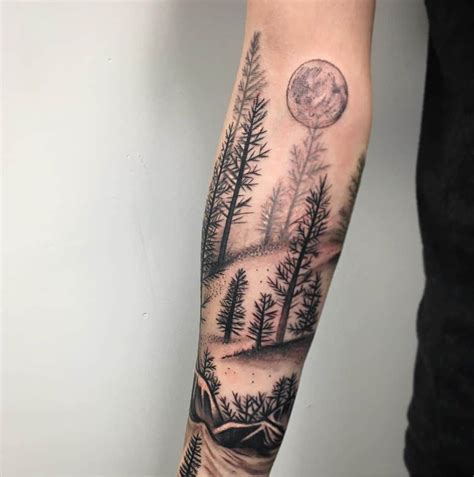 101 Amazing Pine Tree Tattoo Ideas Will Love Pine Tattoo Tree