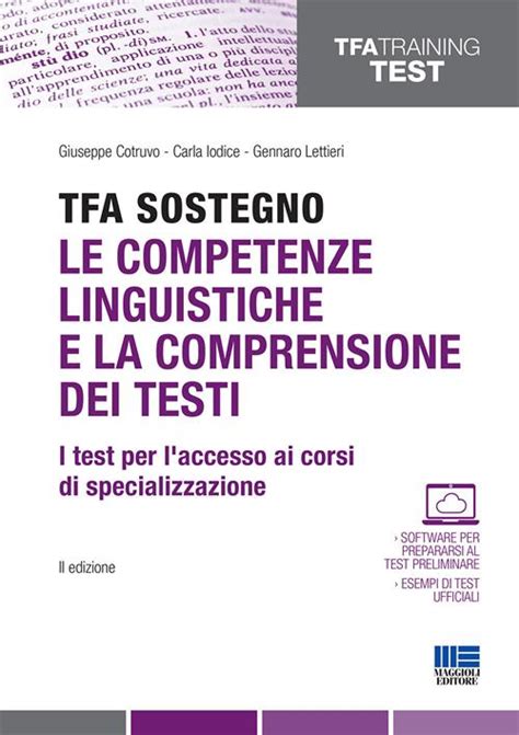 Tfa Sostegno Le Competenze Linguistiche E La Comprensione Dei Testi I