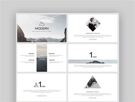 Kostenlose Moderne Powerpoint Ppt Vorlagen Mit Minimalistischen