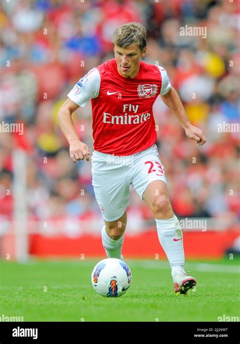 Arsenal Andrey Arshavin Stock Photo Alamy