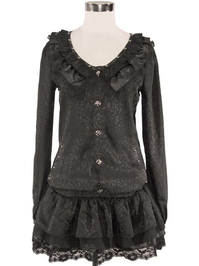 CDJapan OVER FRILL Onepiece L SB03030 101 SEX POT ReVeNGe APPAREL