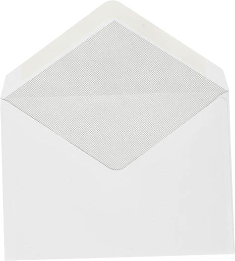 Boîte de 500 enveloppes blanches C6 114x162 80 g m² gommées Amazon fr