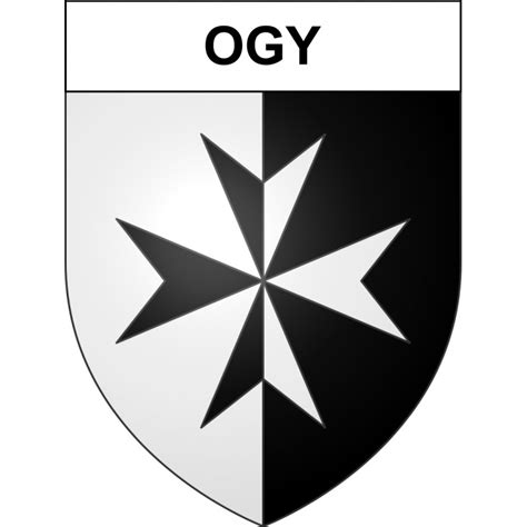 Ogy 57 ville Stickers blason autocollant adhésif sticker écusson