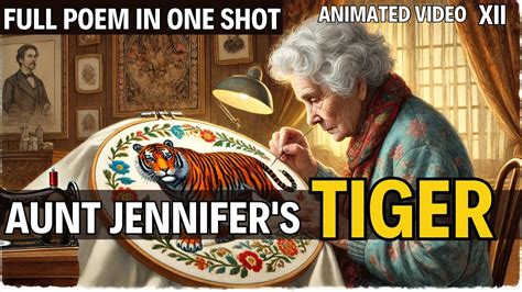 Aunt Jennifer S Tiger Class 12 Animated Video One Shot In Hindi