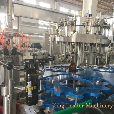 Turnkey Carbonated Soft Drink Filling Production Plant For Glass Bottle