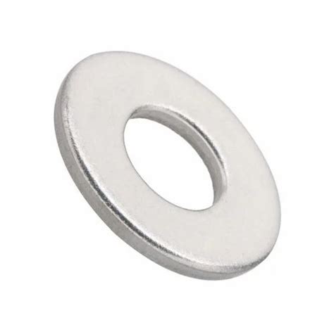 Polished Stainless Steel Flat Washers Inner Diameter 10 Mm Material