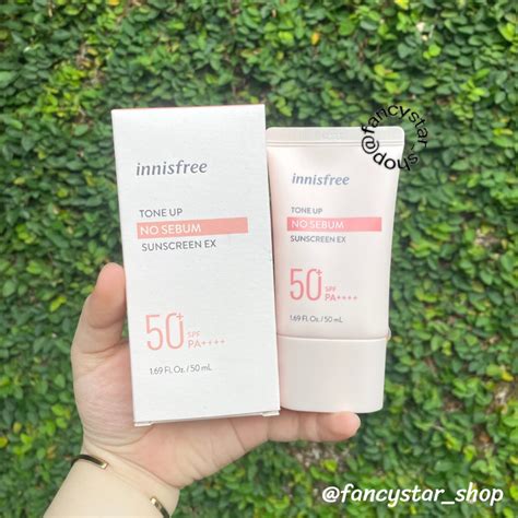 Jual Innisfree Tone Up No Sebum Sunscreen Ex Spf Pa Ml