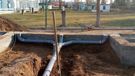 Уклон канализационных труб по СНиП: таблица с примерами расчета уклона ...