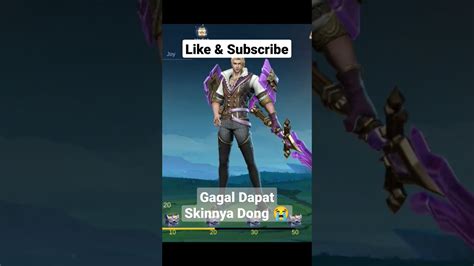 Gagal Dapat Skin Fredrin Mlbbshorts YouTube