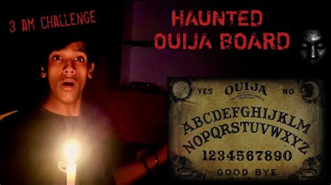 The Haunted Ouija Board Challenge 😱 Horror Ouija Board Game 3am