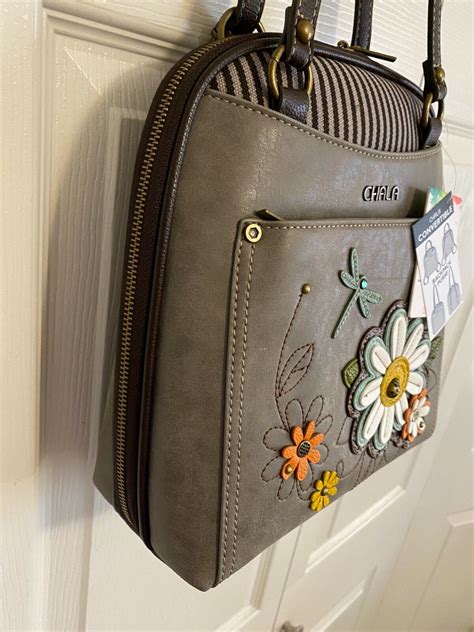 Chala Daisy Convertible Backpack Purse Beautiful Roomy And Versatile